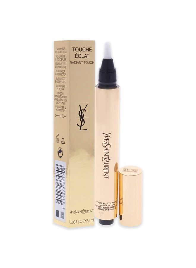 Touche Eclat All-Over Brightening Pen - 0 Luminous Milk Women Concealer 0.08 oz