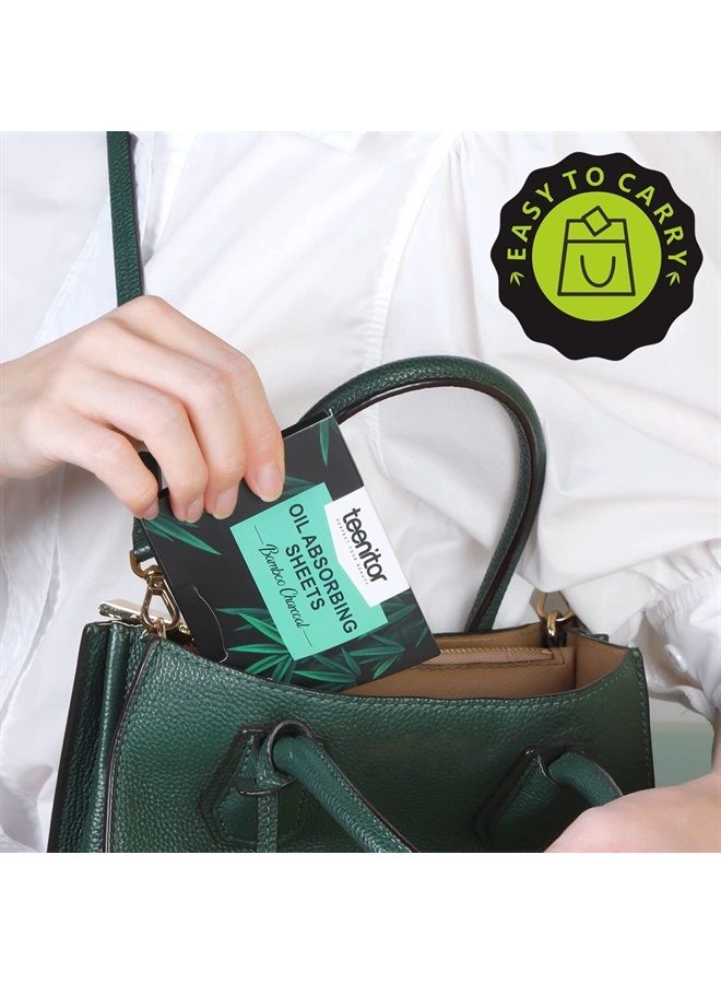 Oil Blotting Paper, Oil Absorbing Sheets for Oily Skin Care,Face Oil Sheets, 200 Count, 3 7/8