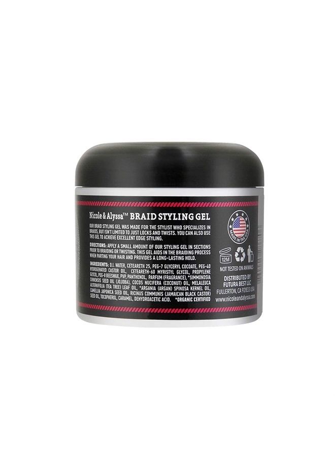 Braid Styling Gel (4oz - Pack of 2)