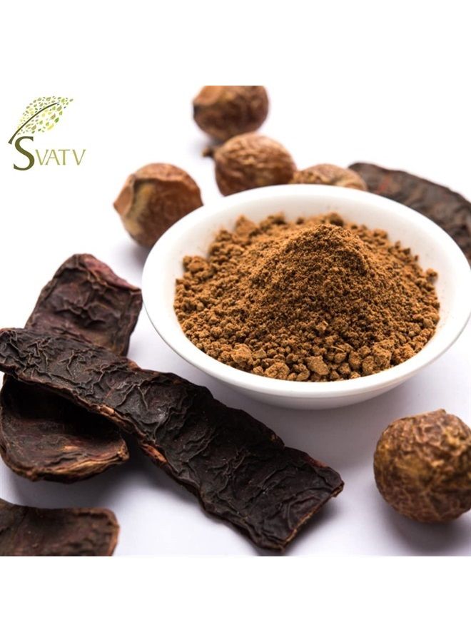 Soapnut Powder | Reetha | Aritha Powder For Natural Hair Care | Sapindus Mukorossi | Natural Shampoo Ayurvedic Hair Cleansing Conditioner Powder For Men & Women 227g | Half Pound | 8oz