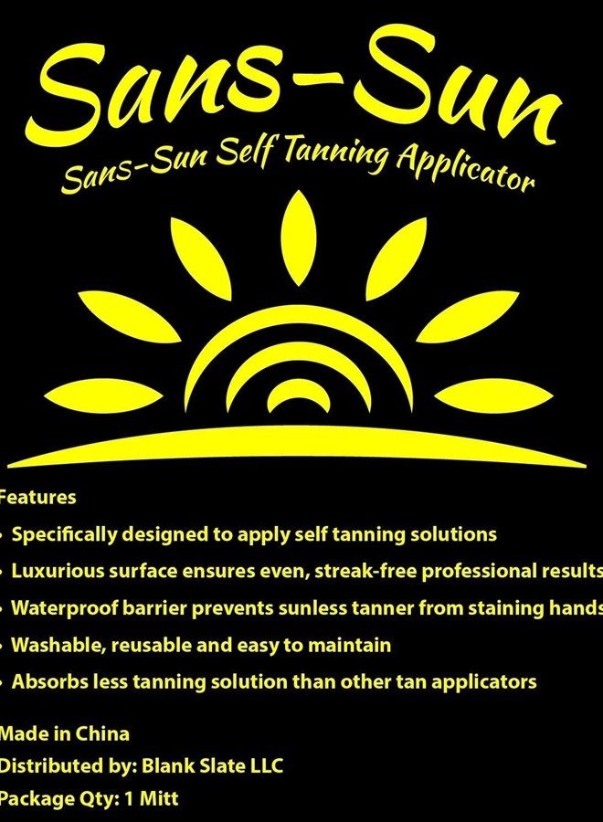 True Color Tanner 8 oz w/ Tanning Mitt by Sans-Sun
