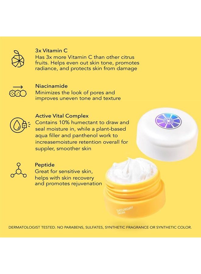 Yuzu Eye Cream Vitamin C Wide Illuminating Under Tight Eye Cream Korean Niacinamide Caffeine for Wrinkles, Puffy Eyes, Dark Circles, Moisturizing, Hydrates, Anti Aging for Women (15ml)