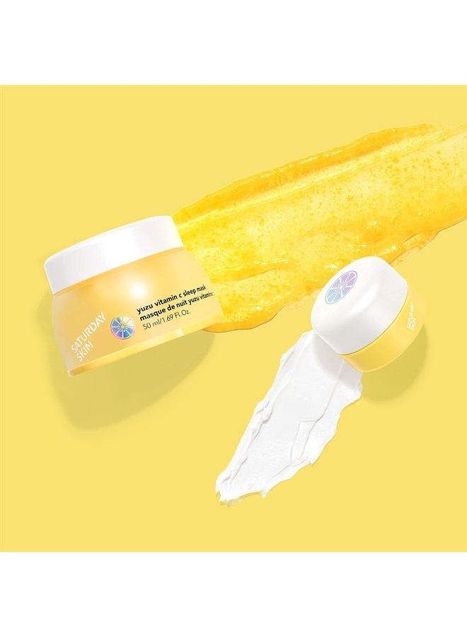 Yuzu Eye Cream Vitamin C Wide Illuminating Under Tight Eye Cream Korean Niacinamide Caffeine for Wrinkles, Puffy Eyes, Dark Circles, Moisturizing, Hydrates, Anti Aging for Women (15ml)