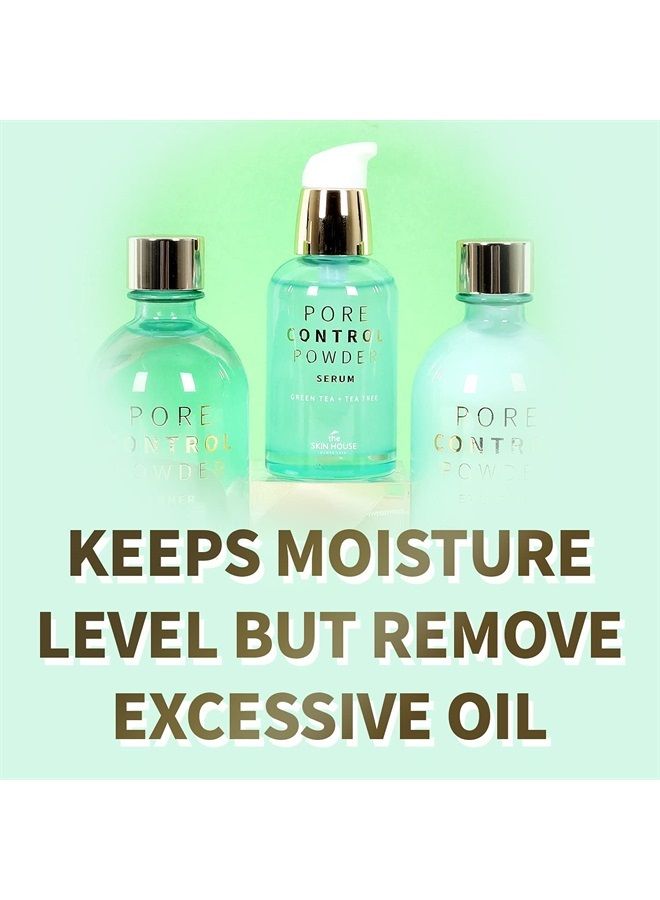 The Skin House Pore Control Powder Serum ( 1.69 fl oz / 50ml ) |Tightening pores| Korean Skin Care, Paraben free, cruelty free