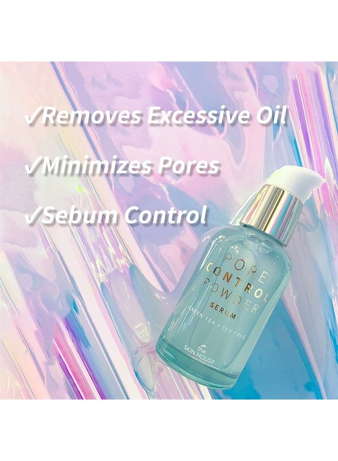 The Skin House Pore Control Powder Serum ( 1.69 fl oz / 50ml ) |Tightening pores| Korean Skin Care, Paraben free, cruelty free