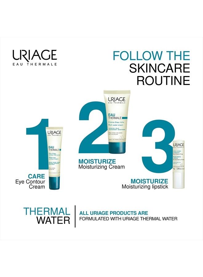 Thermal Water Eye Contour Water Care 0.5 oz. | Moisturizer that Visibly Reduce the Appearance of Dark Circles, Puffiness and Fine Lines | Deep Hydrating Treatment For Sensitive Skin