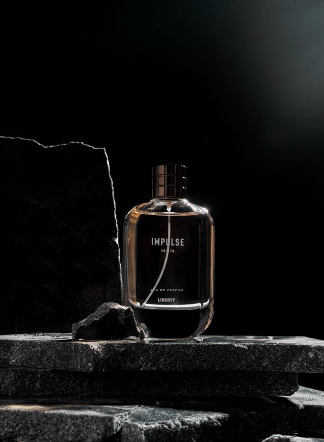 Luxury Impulse Perfume for Men (100ml/3.4Oz), Eau De Parfum (EDP) Spray, Crafted in France, Long Lasting Smell, Citrus & Spicy notes.