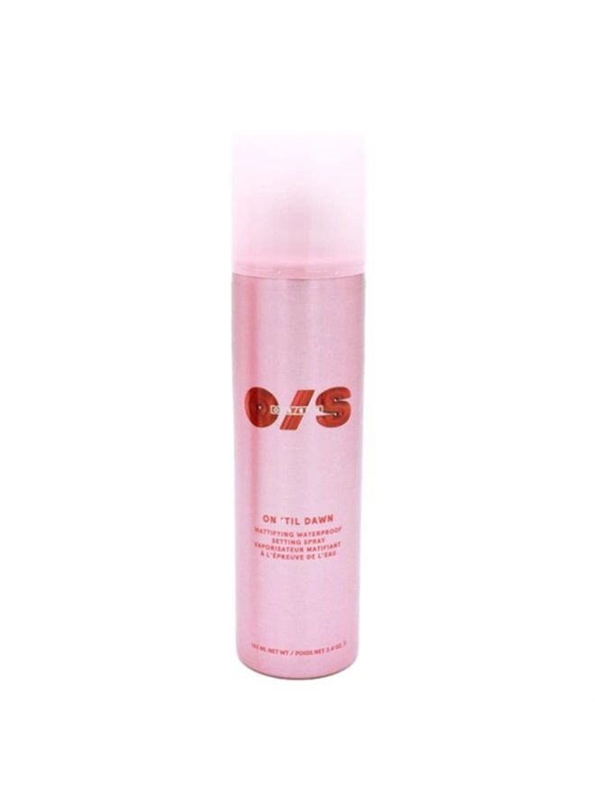 On 'Til Dawn Mattifying Waterproof Setting Spray 3.4/ 143 mL Ounce (Pack of 1)