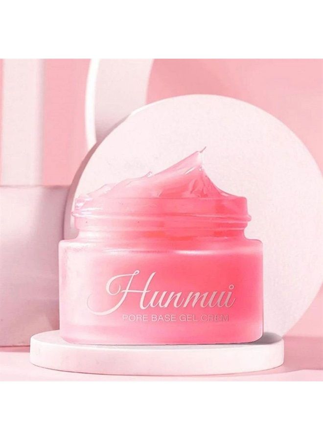 Hunmui Face Primer Pore Base Gel Cream Cover Pores Water Embellish Skin Silky Finish Primer Remove Excess Oils Isolating Pore Light Weight Primer Natural Make Up To Flawless Face Firming Moisturizers