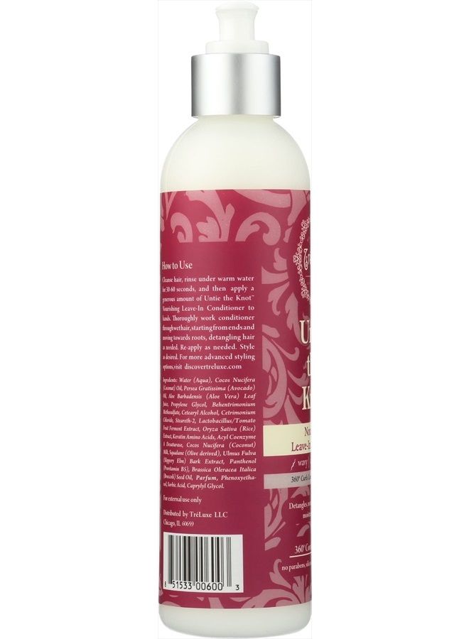 TRELUXE Untie The Knot Leave In Conditioner, 8 FZ
