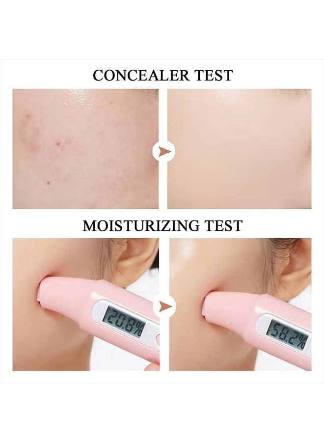 Air Cushion CC Cream Mushroom Head Foundation, Moisturizing BB Cream Makeup Long Lasting Matte Concealer (Ivory)