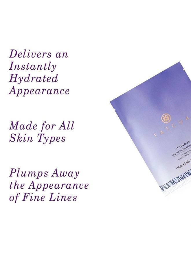 Luminous Deep Hydration Lifting Mask | Single Use Mask for Luminous Skin, 20 ml | 0.68 oz