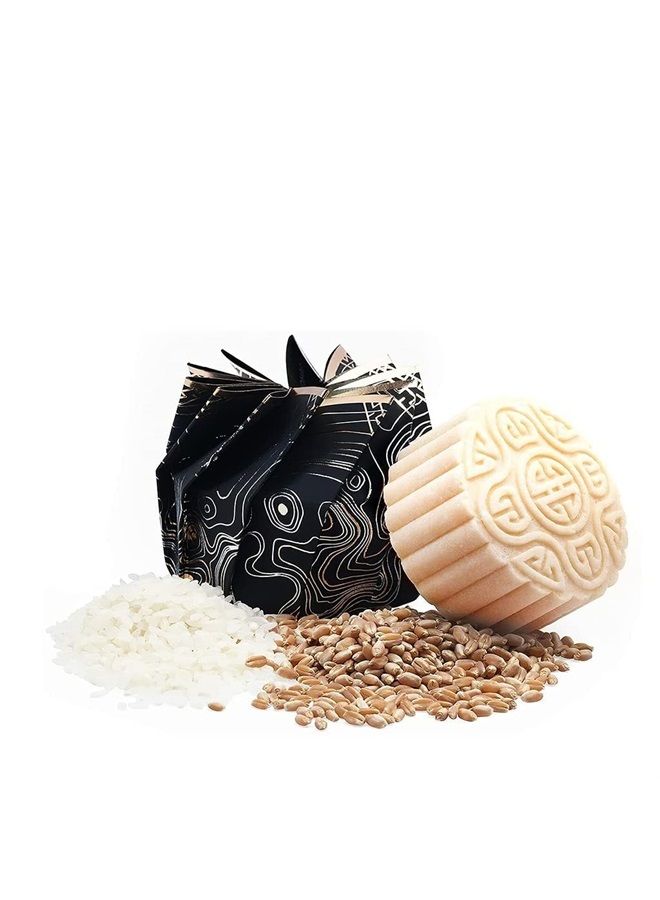 Shampoo Bar, Native Essence Fragrance-free - Handcrafted with Longsheng Rice Water & Natural Ingredients - Sulfate-free, Paraben-free, Phthalate-free, pH balanced 100% Vegan, Zero-Waste