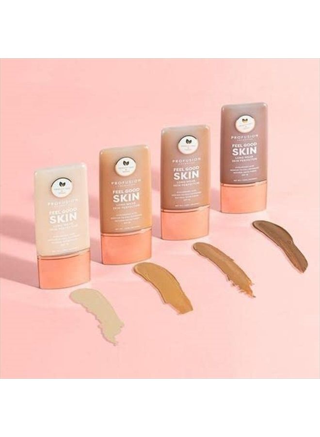 Cruelty-free Lightweight Feel Good Skin Liquid Foundation: Medium 1
