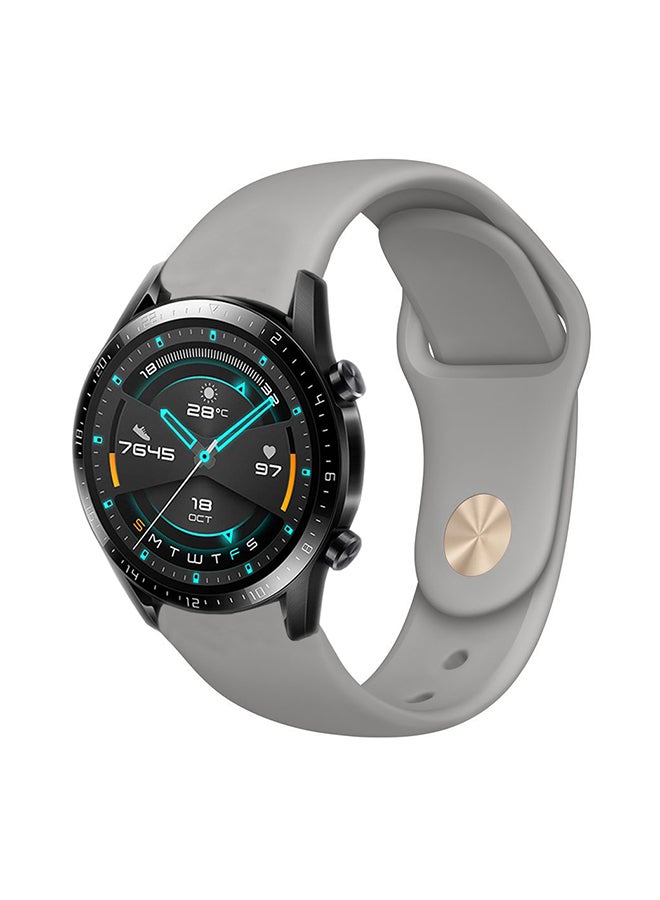 Stylish Replacement Band For Huawei Watch GT/GT 2 46mm Concrete