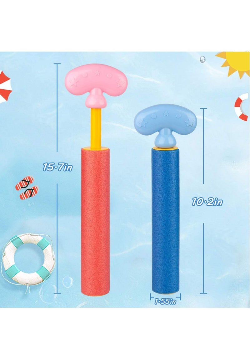 Water Toy for Kids, 9 Pack Foam Water Blaster Squirt Toy Set for Swimming Pool Toys Adults, Water Toy Blaster Shooter
