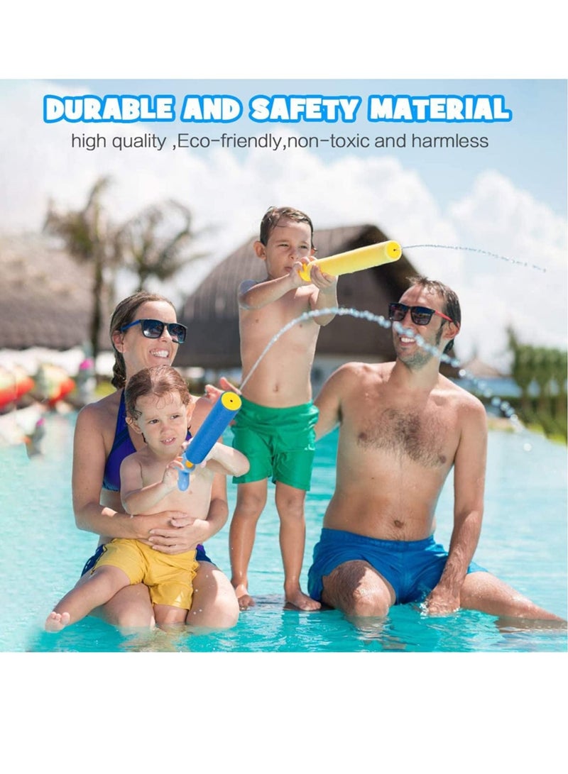 Water Toy for Kids, 9 Pack Foam Water Blaster Squirt Toy Set for Swimming Pool Toys Adults, Water Toy Blaster Shooter