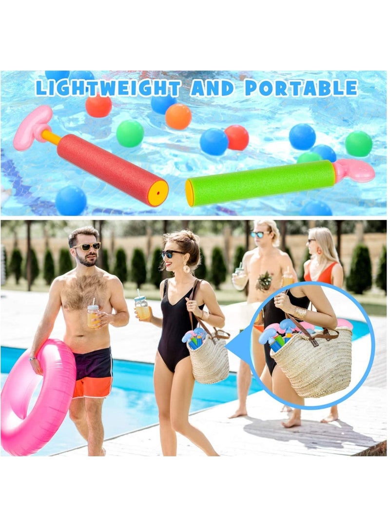 Water Toy for Kids, 9 Pack Foam Water Blaster Squirt Toy Set for Swimming Pool Toys Adults, Water Toy Blaster Shooter