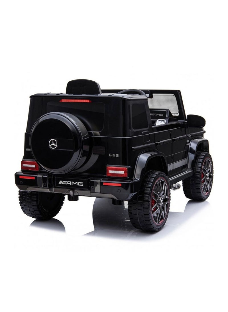 12V Mercedes Benz G63 Kids Ride on Car Jeep - Black