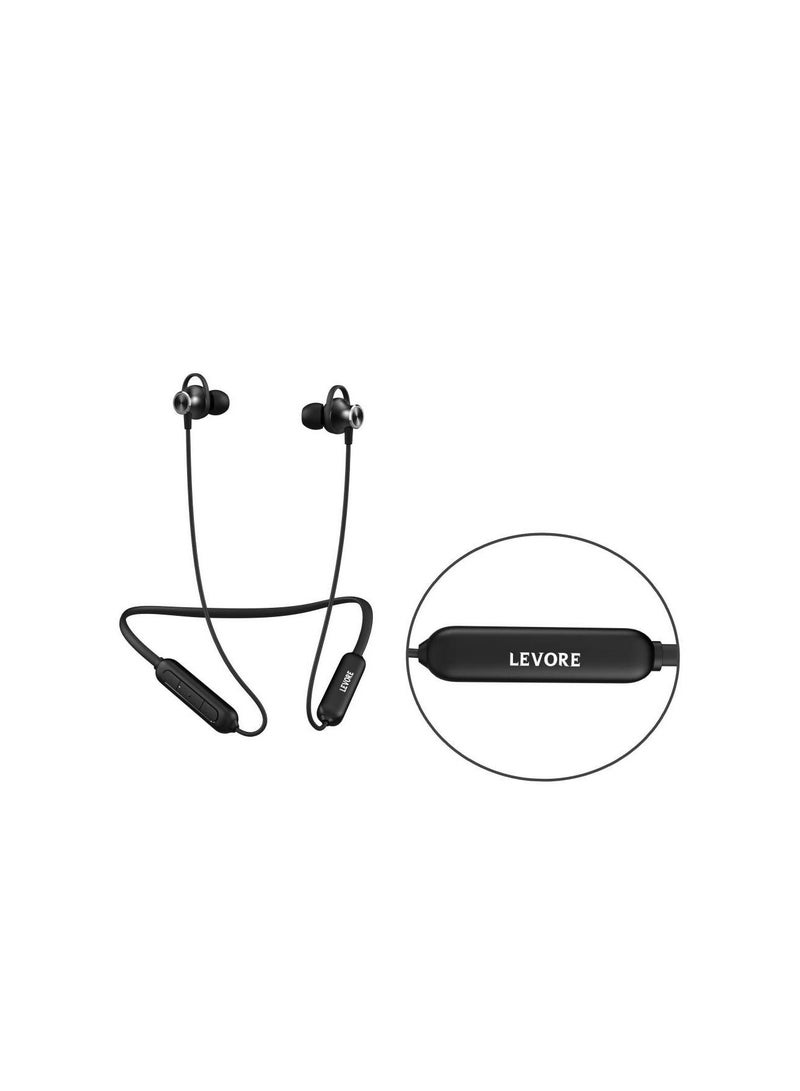 LEVORE Neckband Bluetooth Headset LEB 41 - BK