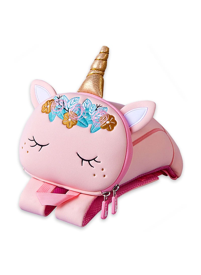 Nohoo Pre School 3D Bag Unicorn Pink (Large)