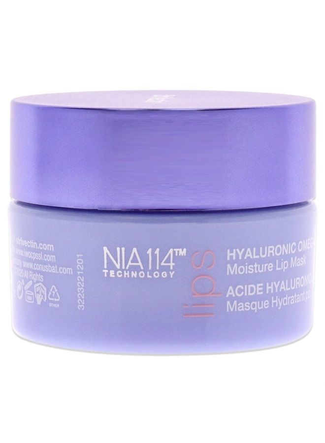 Advanced Acids Hyaluronic Omega Moisture Lip Mask, Intense and Lasting Hydration for Smoother Lips, 0.3 oz.