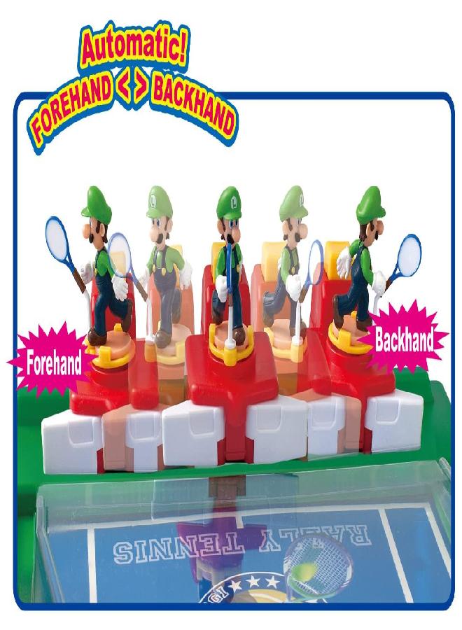 EPOCH Games Super Mario Rally Tennis, Tabletop Skill and Action Game