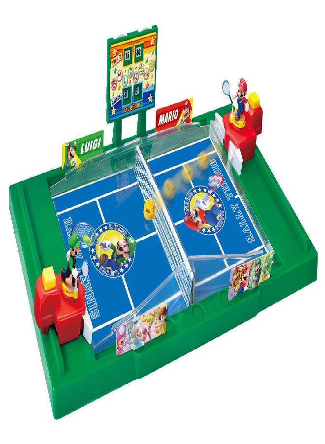 EPOCH Games Super Mario Rally Tennis, Tabletop Skill and Action Game