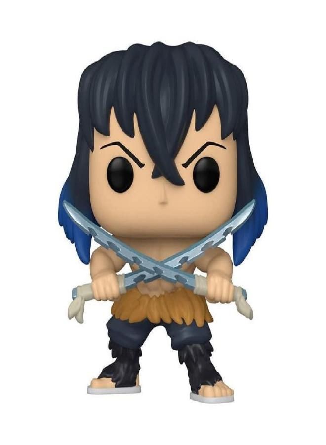 Funko Pop! Inosuke Hashibira Unmasked Exclusive Bundled with Pop Protector 1057
