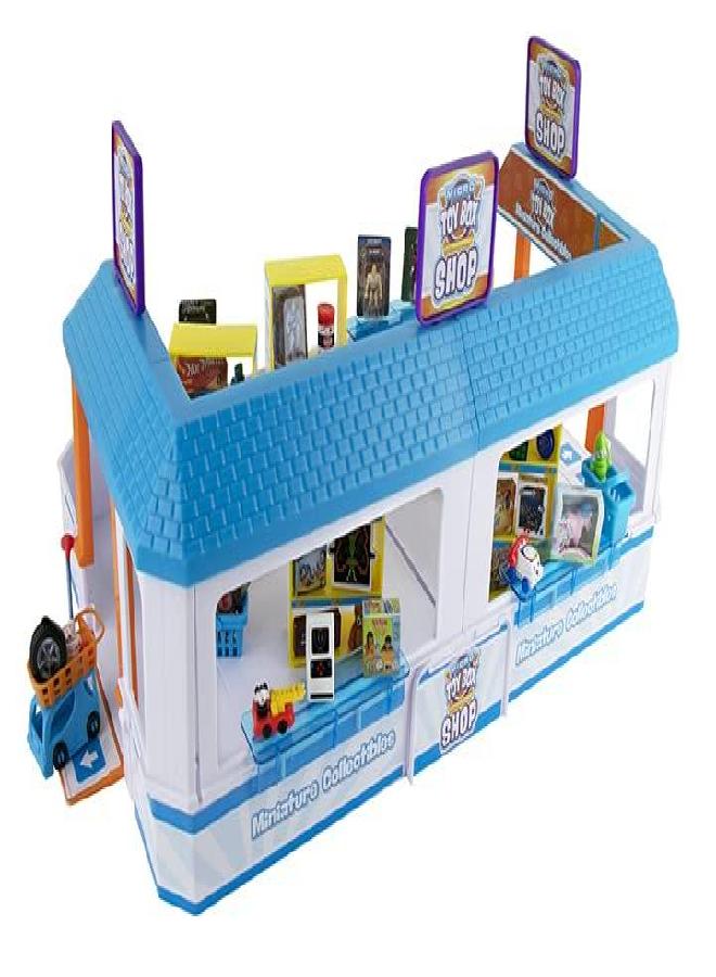 Worlds Smallest Micro Toy Box Store Playset, Multi