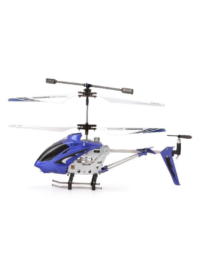 Syma S107G 3 Channel RC Helicopter with Gyro, Blue