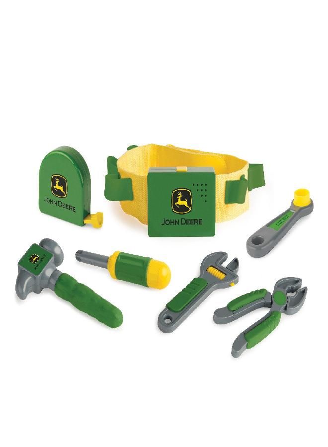 TOMY John Deere Deluxe Talking Toolbelt Preschool Toy, 24 months to 36 months