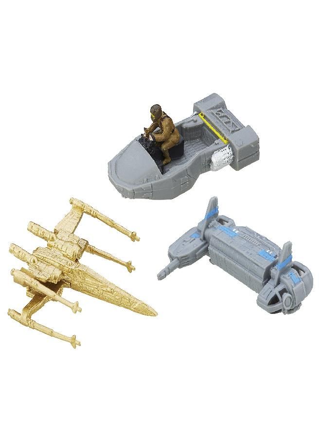 Star Wars: The Force Awakens Micro Machines 3 Pack Resistance Base