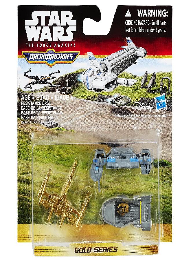 Star Wars: The Force Awakens Micro Machines 3 Pack Resistance Base
