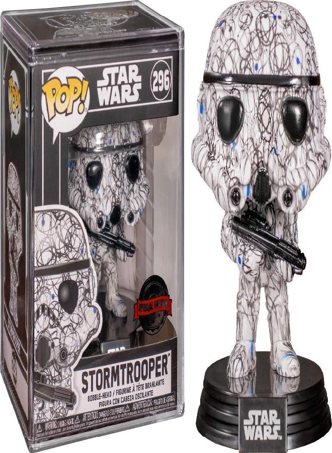 POP 2020 Exclusive Star Wars #296 Futura Stormtrooper