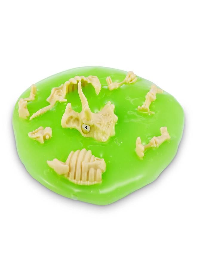 Smashers Dino Island Nano Egg (3 Pack) by ZURU with 6 Hidden Surprises, Mini and Dinosaur Toy, Prehistoric Discovery Slime More, Age 3+
