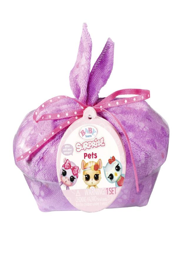 Baby Born Surprise Pets Series 2 with 8+ Surprises, Color Change and Bathtub, Multicolored