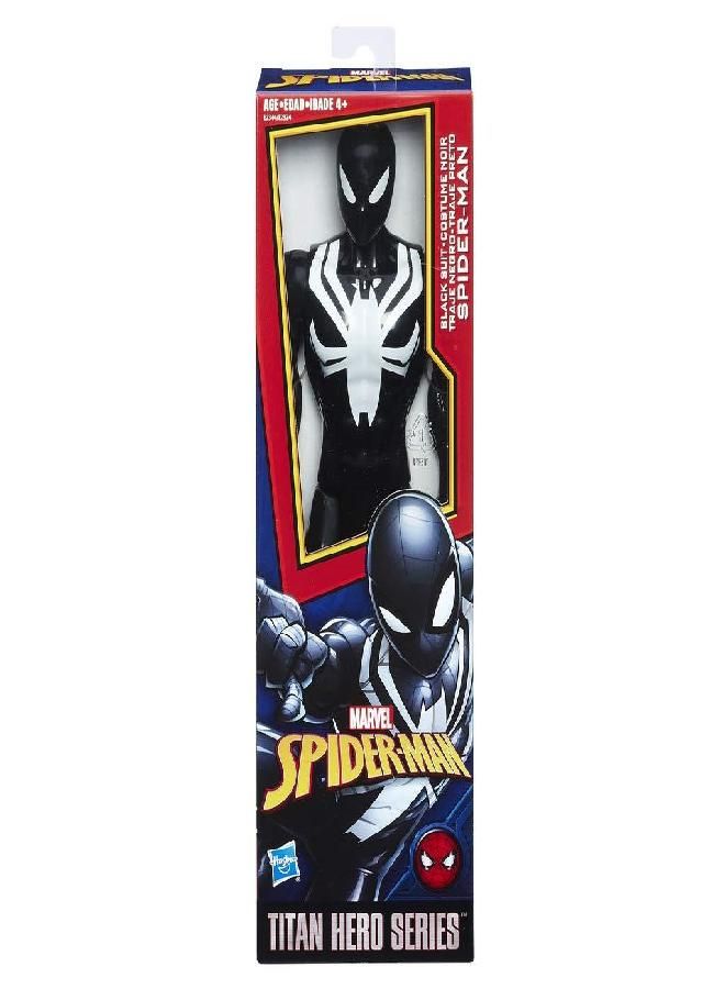 Spider-Man Titan Hero Series Web Warriors: Black Suit Spider-Man