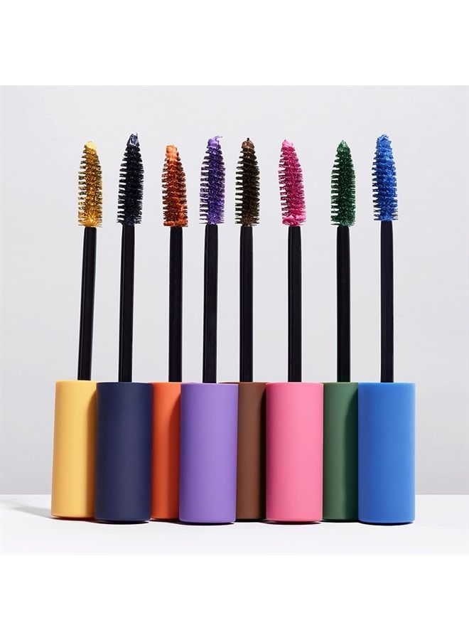 3INA The Color Mascara 759 - Dark Green Colored Mascara Coats Eyelashes With Fun Color - Washable, Clump Free, Volumizing Mascara in Bold Colors - Colorful Vegan and Cruelty Free Makeup - 0.47 Fl. Oz