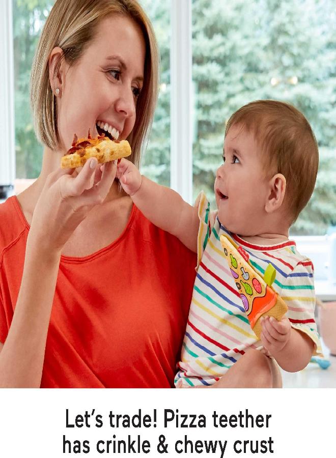 Fisher-Price Tiny Treats Gift Set, 3 pretend food infant teething toys