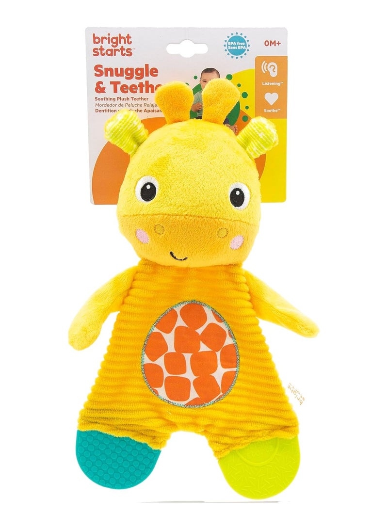 Snuggle And Teethe Plush Teether Giraffe Piece Of 1
