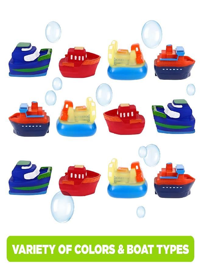 Idea Factory Color Changing Boat Bath Squirter Toys - Party Favors, Educational, Bath Toys