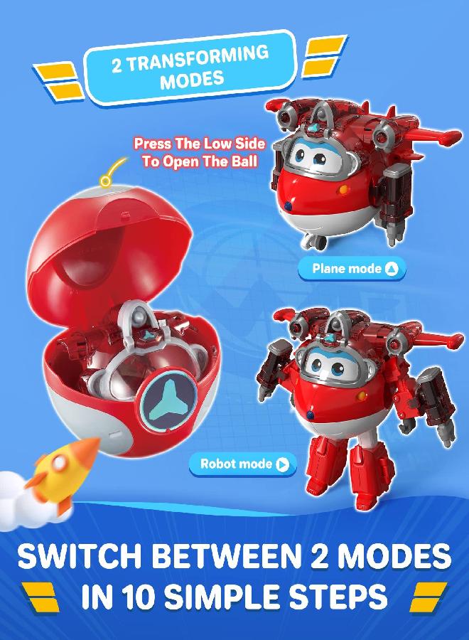 Super Wings Toys,Equipment Upgraded-Super Iron Jett 5