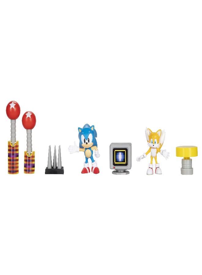 Sonic The Hedgehog 2.5-Inch Action Figure Diorama Set