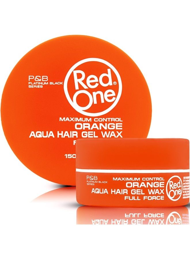 , HAIR WAX 150ml, Orange