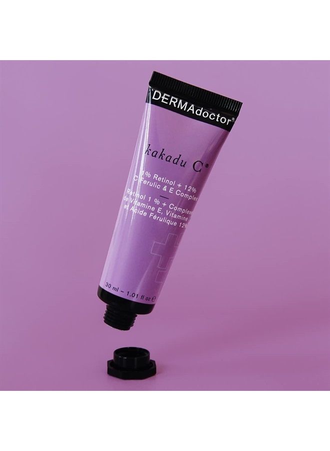 Kakadu C 1% Retinol + 12% C Ferulic & E Complex Antiaging Cream, 1.01 fl oz
