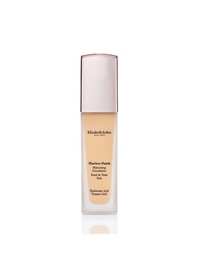Flawless Finish Skincaring Foundation with Hyaluronic Acid, Vitamin C & E, 230N (Light skin with neutral undertones), 1 fl. oz.