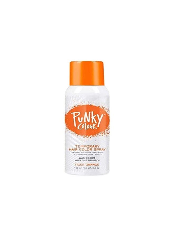 Temporary Hair Color Spray, Tiger Orange, Non-Sticky, Non-Damaging Hair Dye Instant Vivid Hair Color, 3.5 oz, 1-Pack