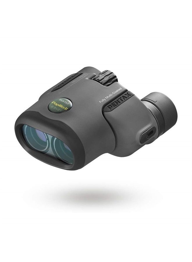 Papilio II 6.5x21 Binoculars (Gray) suitable for watching objects both close-up and far away