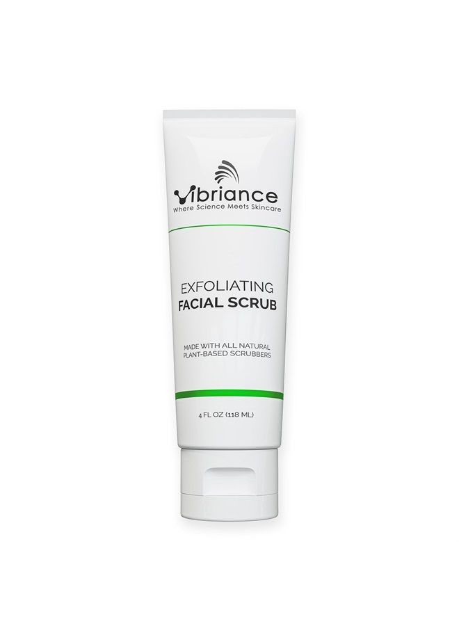 Ultra-Gentle Exfoliating Facial Scrub and Cleanser, Unclogs Pores and Renews Skin | Sulfate-free, Paraben-free | 4 fl oz (118 ml)